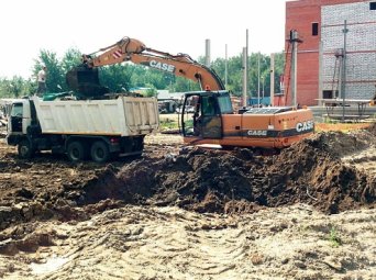Услуги по вывозу грунта самосвалами с разработки траншей и котлованов► +7 (966) 190-55-66 Вывоз грунта вЭлектростали и Ногинске