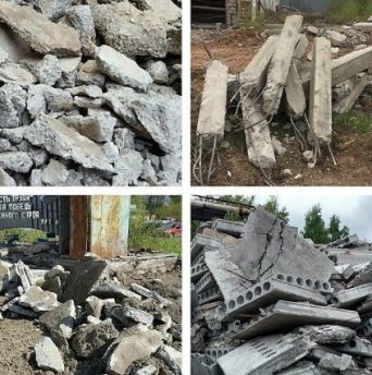 Вывозим самосвалами бетонный бой, жби, скол, слом. Услуги самосвалов и экскаватора с гидромолотом. +7 (966) 190-55-66 Вывоз бетонного слома | Электросталь, Ногинск