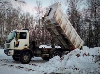 Услуги по вывозу снега самосвалами► +7 (966) 190-55-66 Вывоз снега самосвалами | Электросталь и Ногинск