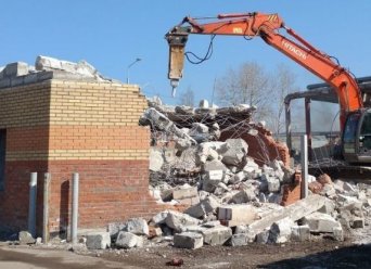 Услуги по сносу строений экскаватором. Вывоз строймусора ►+7 (966) 190-55-66. Снос промышленных сооружений | Электросталь, Ногинск, Ногинский район.