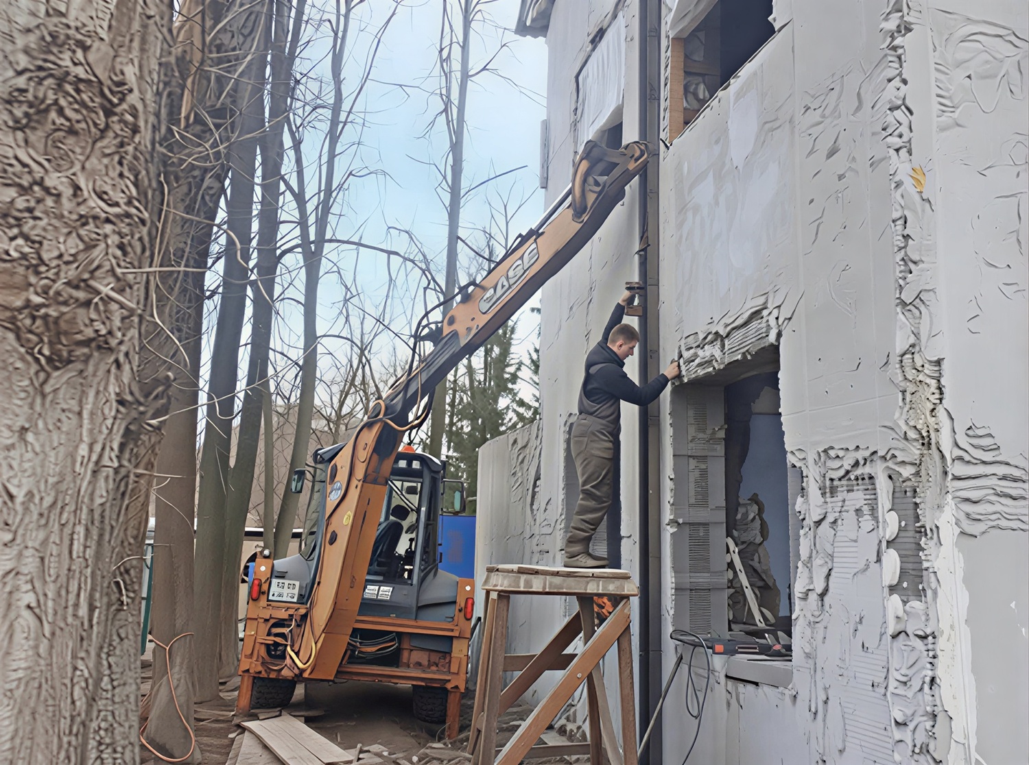 Монтаж металлоконструкций.&nbsp;&nbsp;